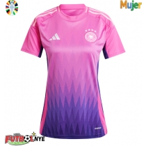 Camiseta Alemania Visitante Equipación para mujer Eurocopa 2024 manga corta